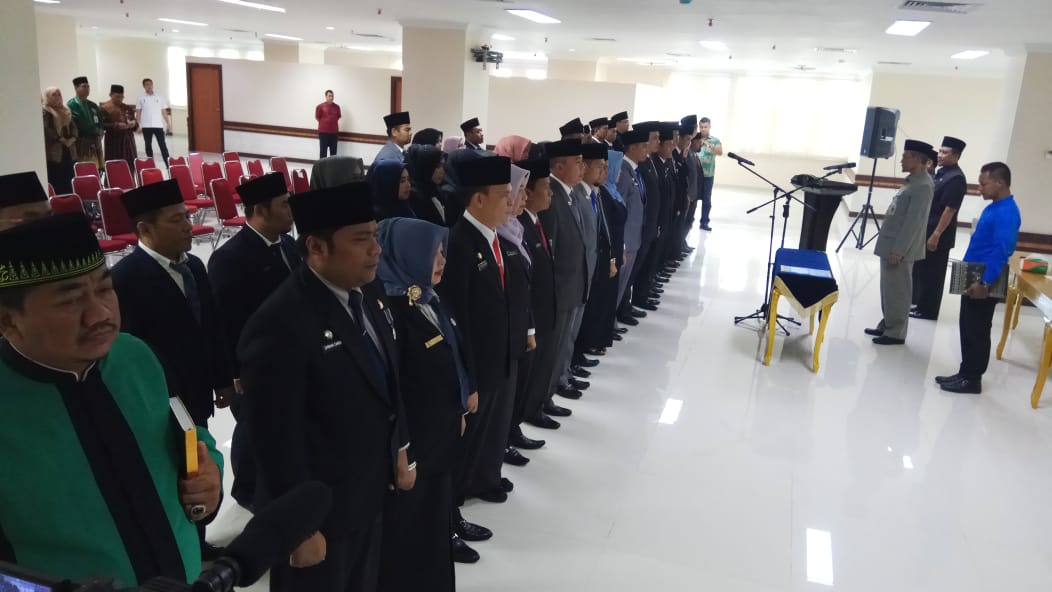 Ini Nama-nama Pejabat Tinggi Pratama yang Dilantik Wawako Pekanbaru